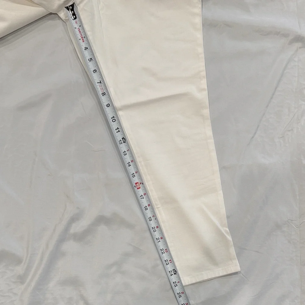 Nine West Heidi Pull-On Cropped Jeans—cream—12 - Picture 12 of 12